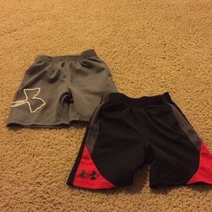Boys Under Armour Lot Of 2 shorts